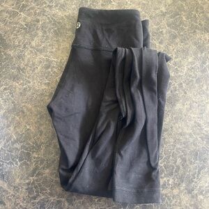 Lululemon full length cotton Black Leggings